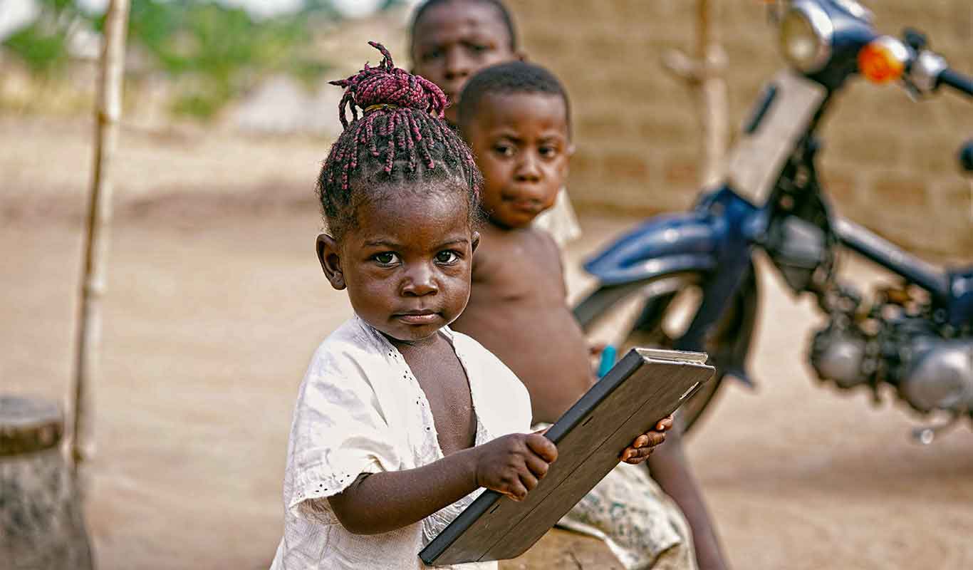 Elderly woman smiling with relief
